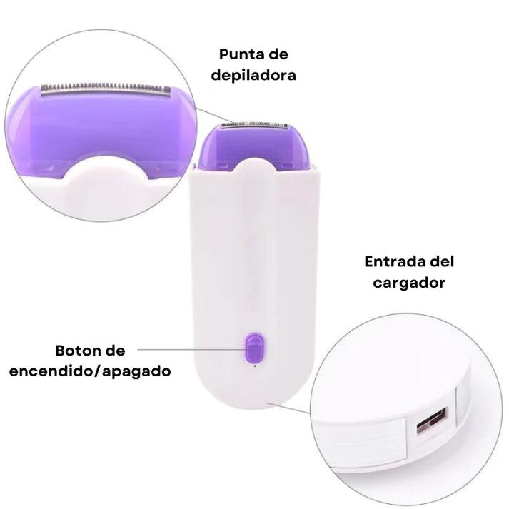 Depiladora Elétrica Dama YES + Peine de Regalo + Regalo Sorpresa - Tienda Renux