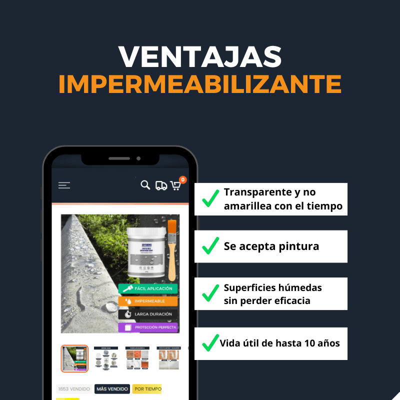 COMPRE 1 Y LLEVE 2 - Impermeabilizante Para Fugas y Infiltraciones SupraBonde™