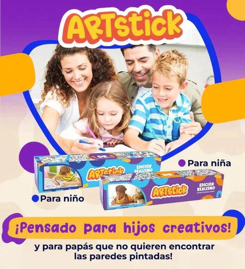 Super Rollo Art Stick™ – [Solo Hoy con Marcador de Regalo por Unidad 🎁]